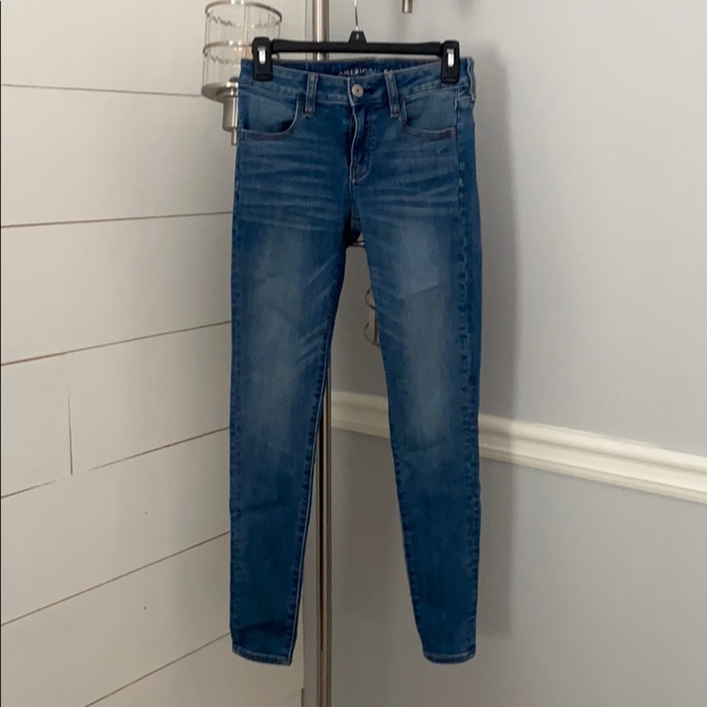 American Eagle next level stretch skinny jeans